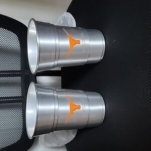 2 Texas Longhorns 16oz. Aluminum Party Cups